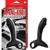 ANAL-ESE Vibrating Alpha Plug - Thrilling 10-Function Silicone Delight Prostate Toys